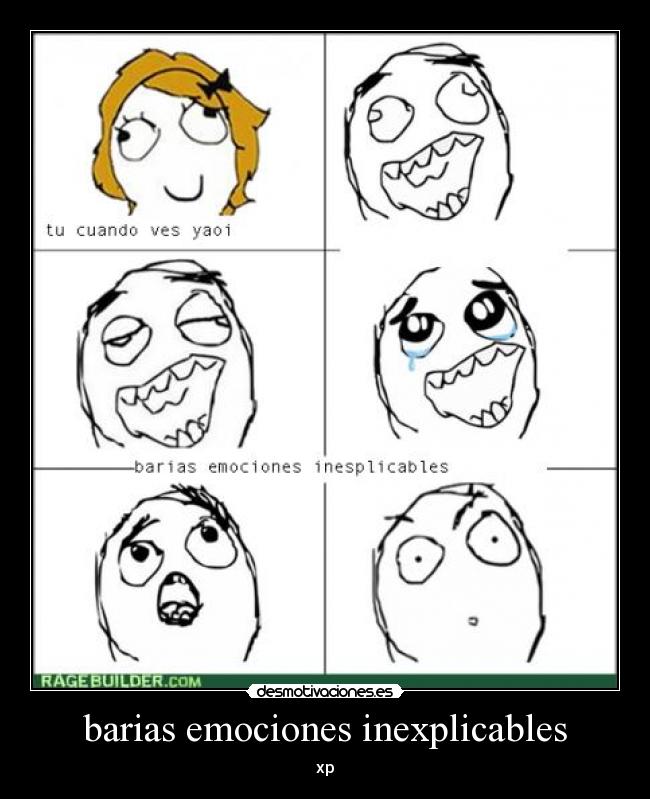 barias emociones inexplicables - xp