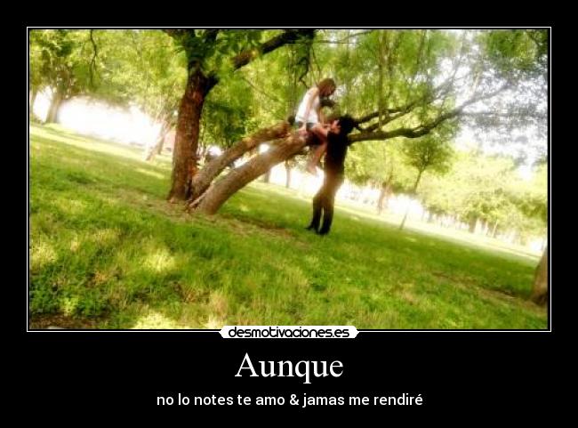Aunque -