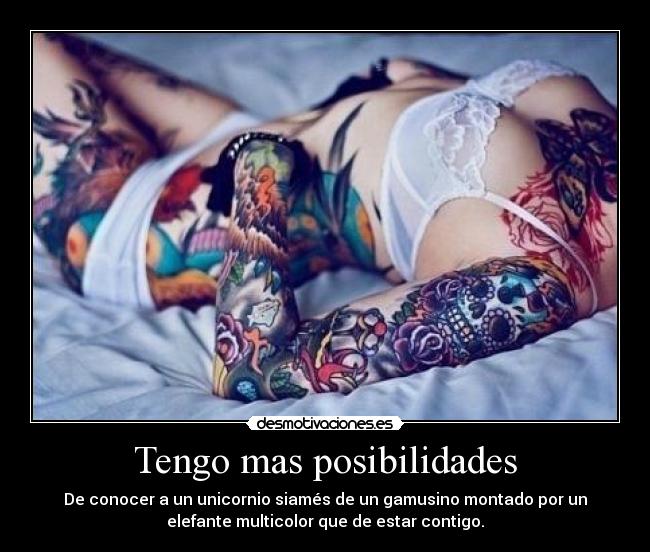 Tengo mas posibilidades -