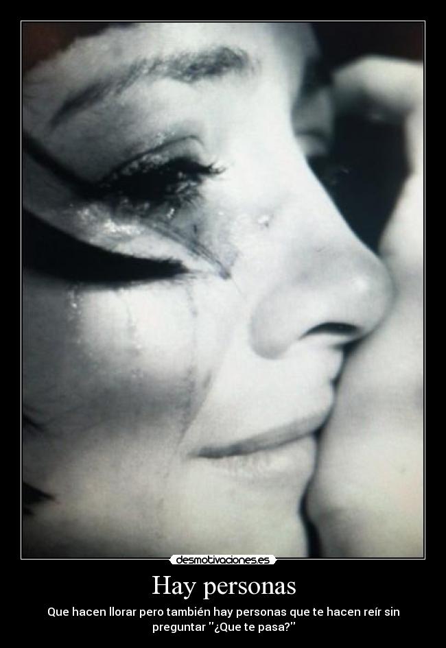 Hay personas -