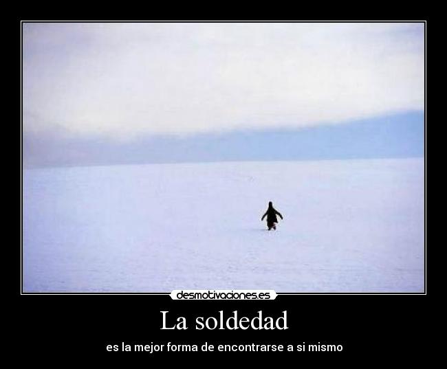 La soldedad - 