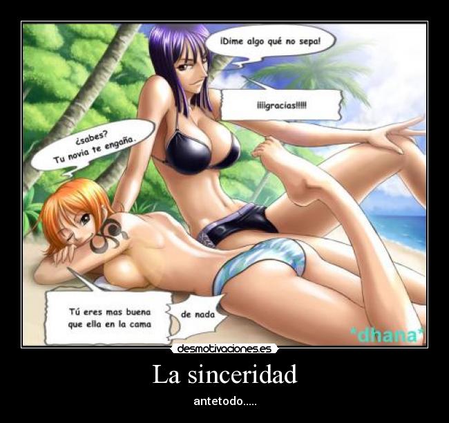 La sinceridad - antetodo.....