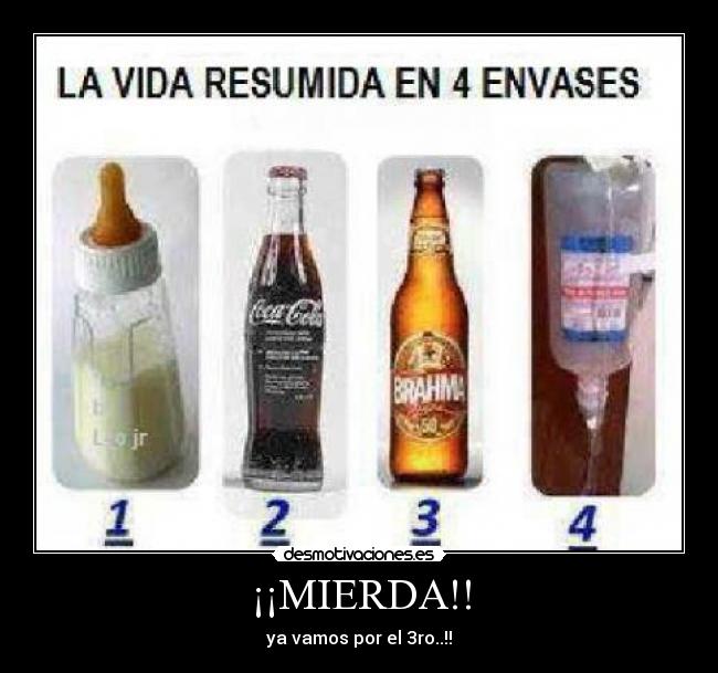 ¡¡MIERDA!! - ya vamos por el 3ro..!!