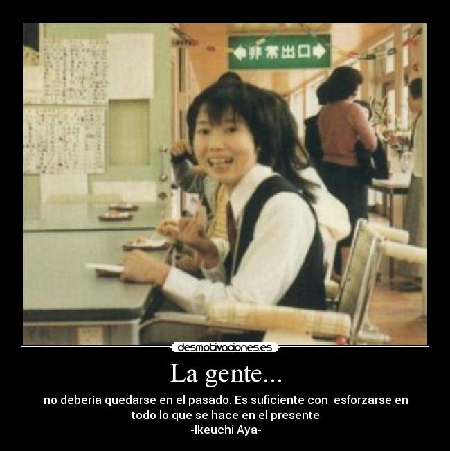 La gente... - 