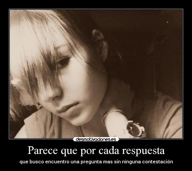 Parece que por cada respuesta - que busco encuentro una pregunta mas sin ninguna contestación