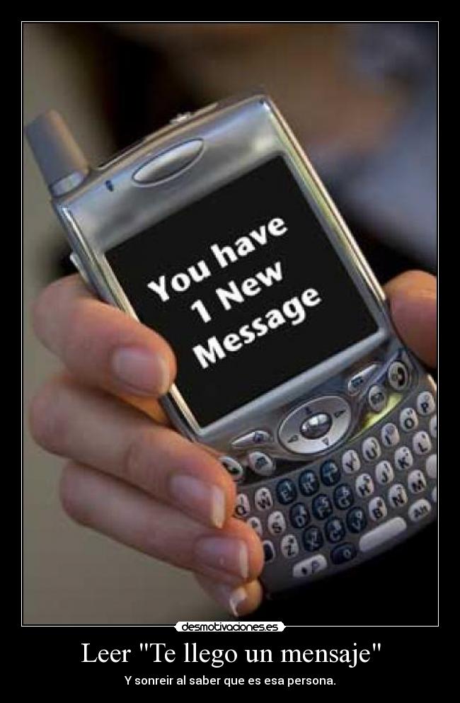 carteles leer llego mensaje sonreir persona desmotivaciones