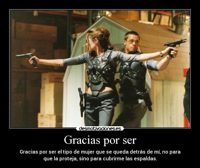 Gracias por ser -