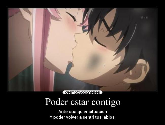 Poder estar contigo -