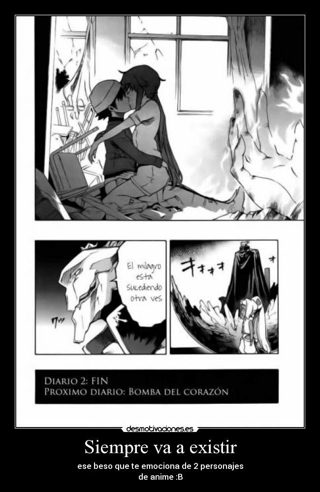 Siempre va a existir - ese beso que te emociona de 2 personajes
de anime :B