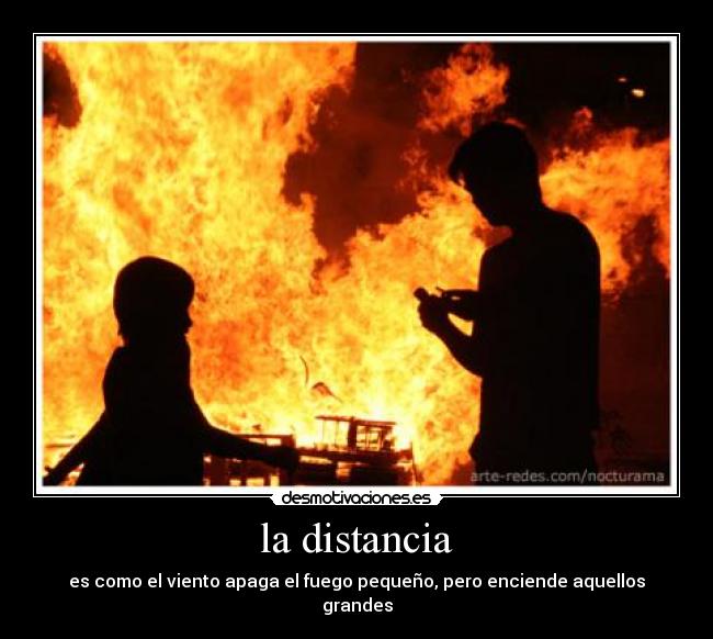la distancia - 