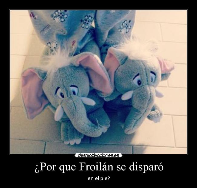 ¿Por que Froilán se disparó - en el pie?