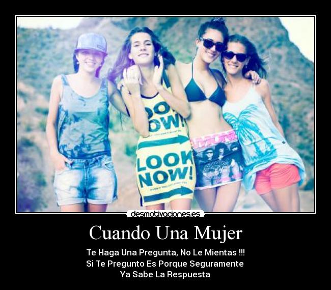 carteles mujer mujer saben todo desmotivaciones