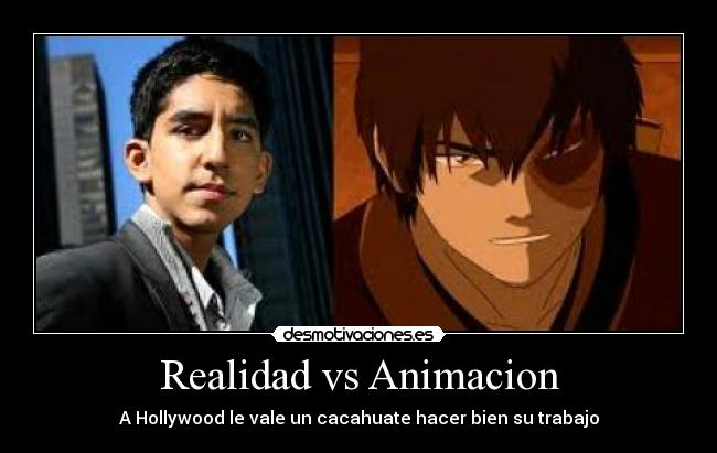 Realidad vs Animacion -