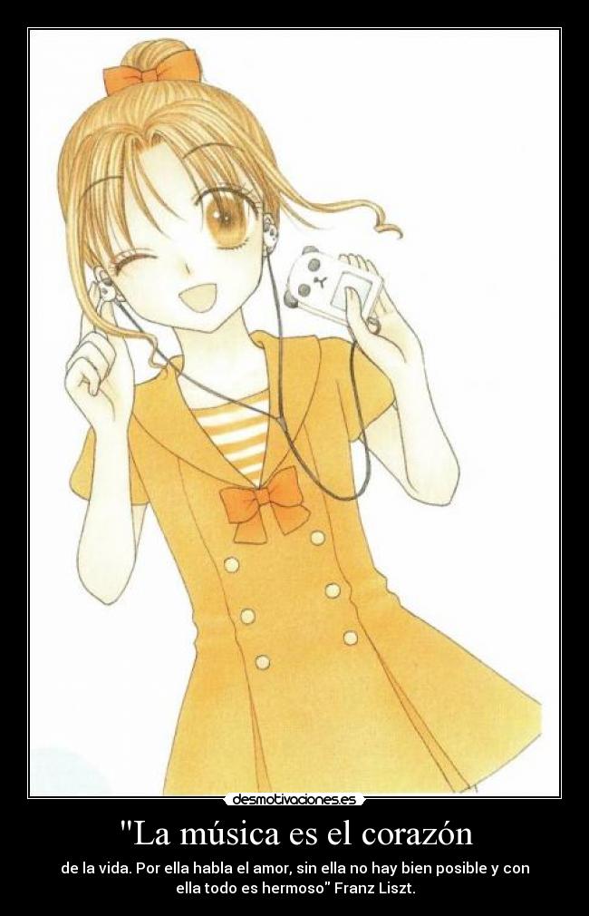 La música es el corazón -