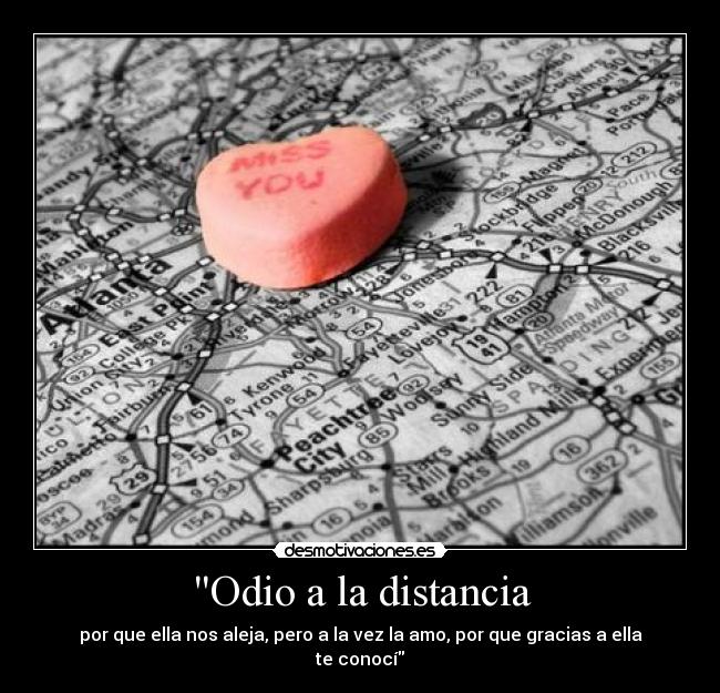 Odio a la distancia - 