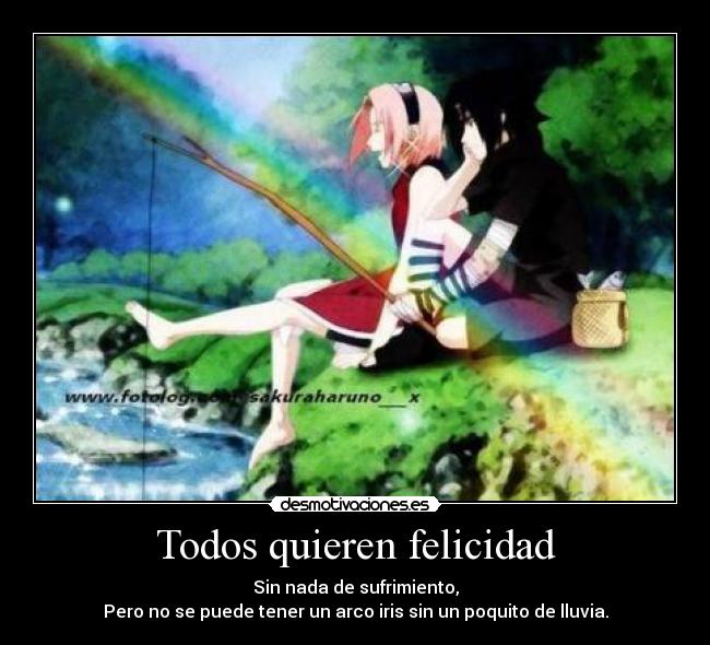 Todos quieren felicidad -