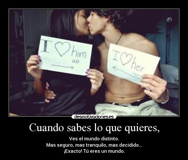 carteles una persona mundo ella mio aunque sea suyo desmotivaciones