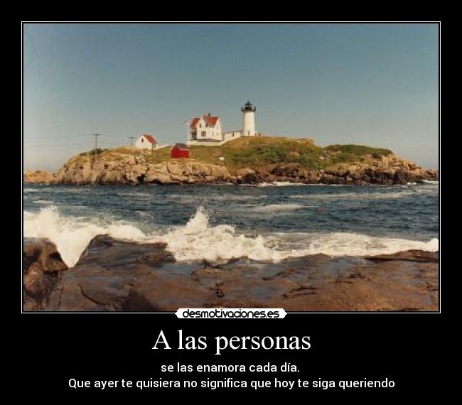 A las personas - 