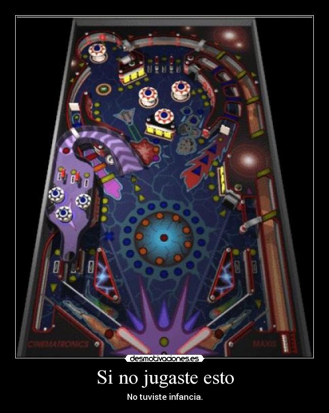 carteles pinball desmotivaciones