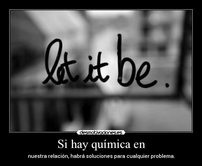 Si hay química en - 