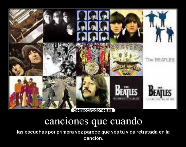 canciones que cuando -