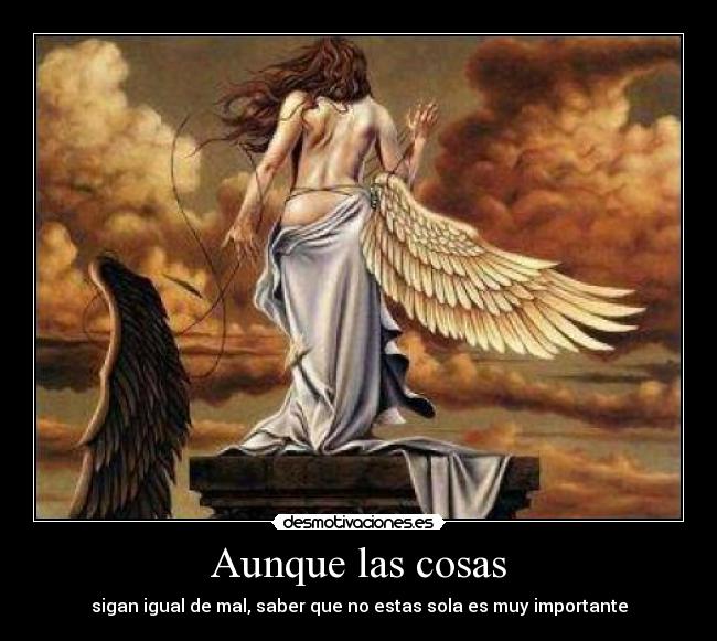 Aunque las cosas - 