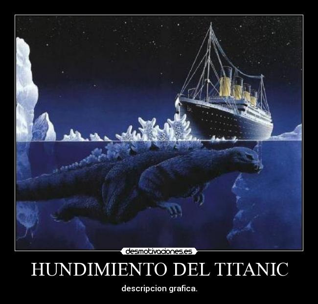 carteles jajaja titanic desmotivaciones