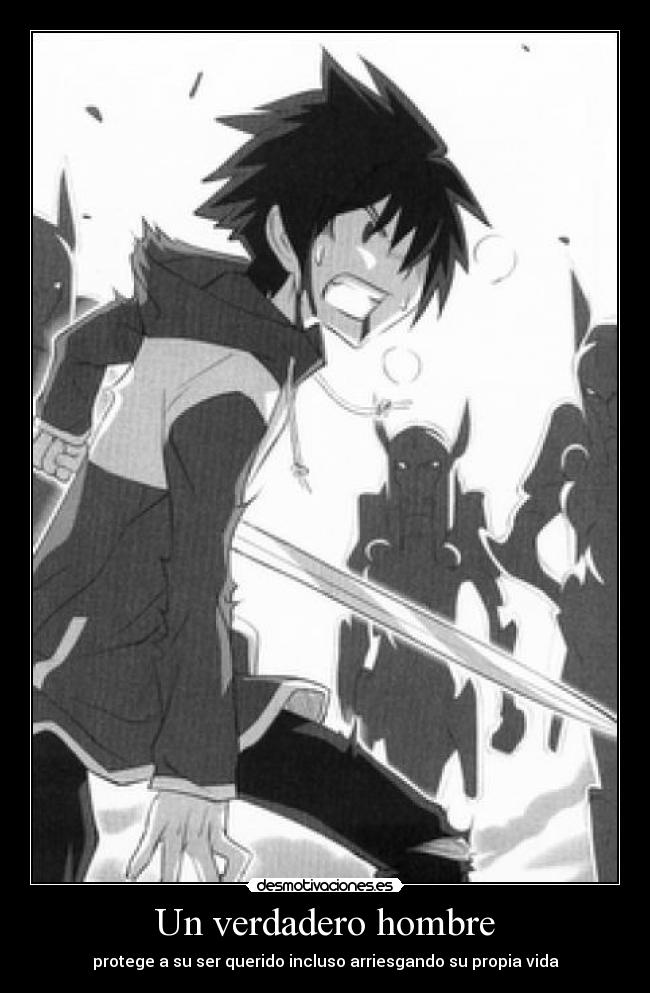 Un verdadero hombre - protege a su ser querido incluso arriesgando su propia vida