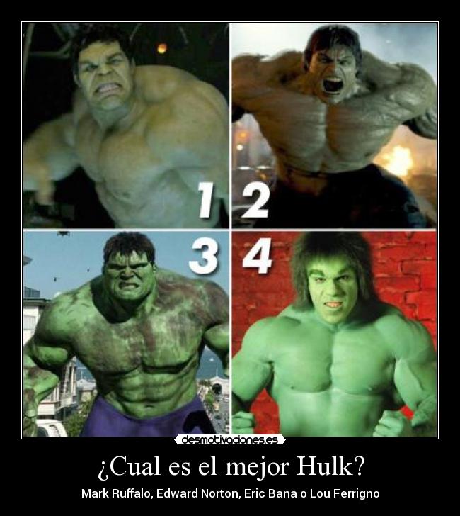 carteles cual mejor hulk desmotivaciones