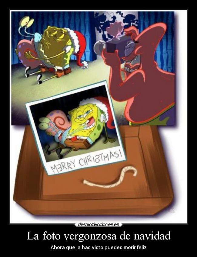 La foto vergonzosa de navidad -