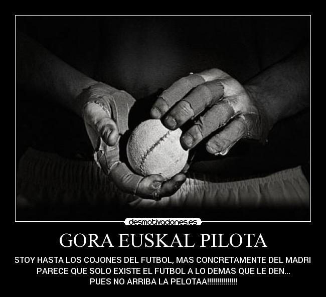GORA EUSKAL PILOTA -