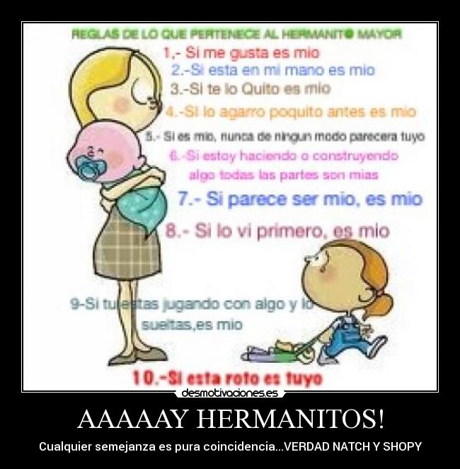 AAAAAY HERMANITOS! - 