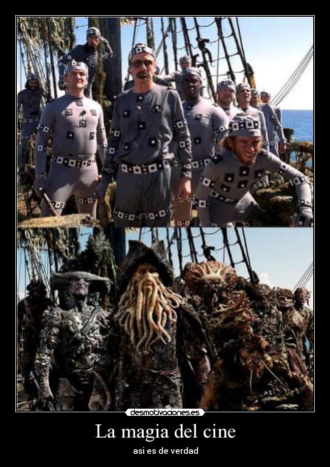 La magia del cine - asi es de verdad