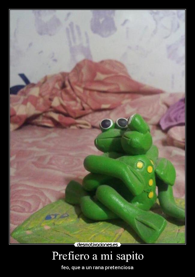 carteles love frogs desmotivaciones