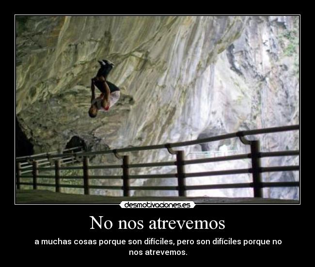 No nos atrevemos -