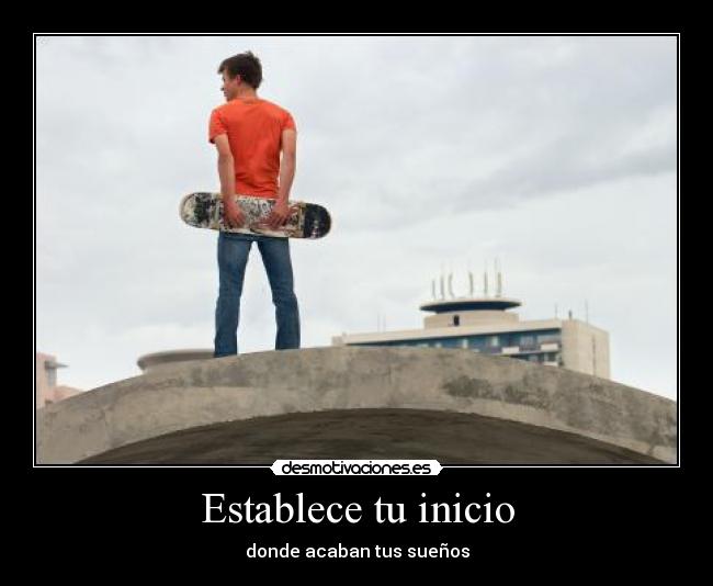 Establece tu inicio - 