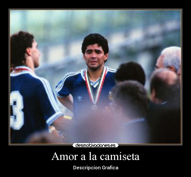 Amor a la camiseta - Descripcion Grafica