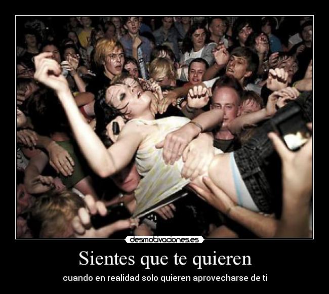 Sientes que te quieren - 