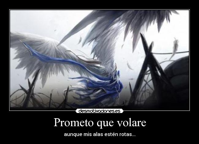Prometo que volare -