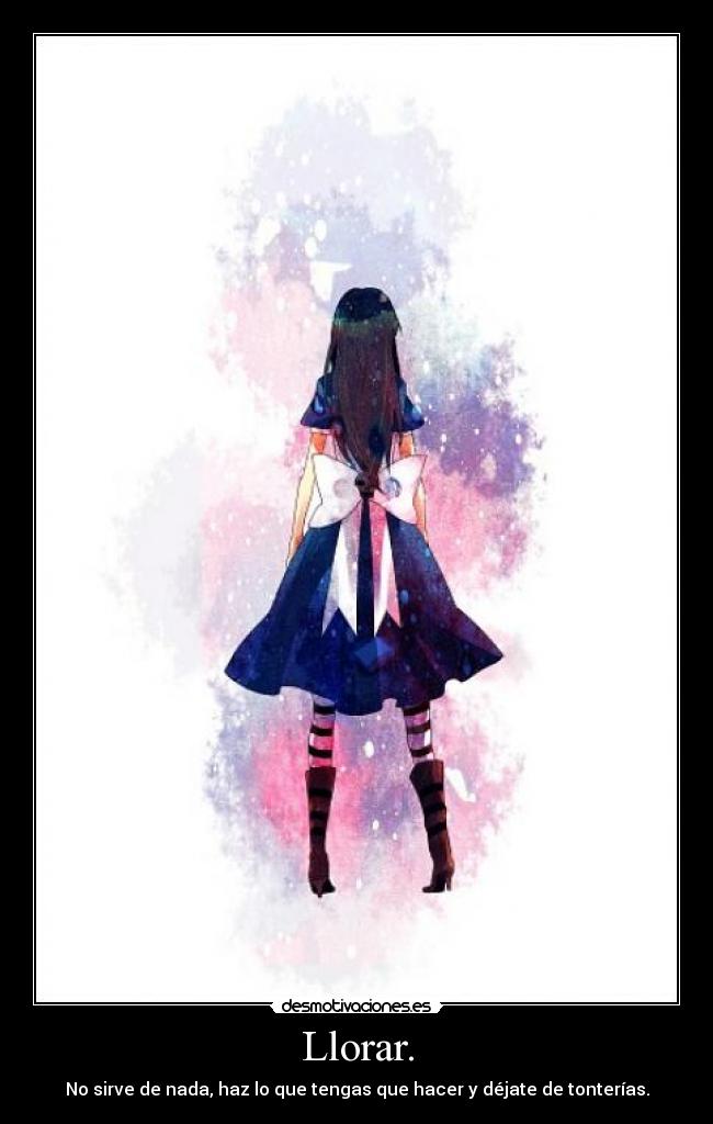 carteles llorar alice madness returns desmotivaciones