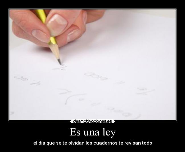 Es una ley - 