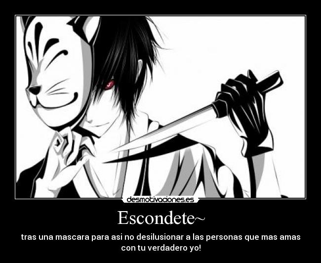 carteles anime desmotivaciones