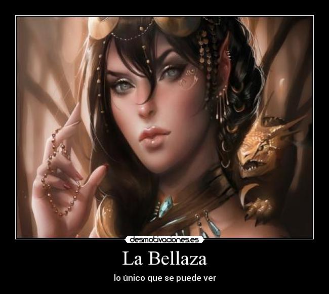 La Bellaza - lo único que se puede ver