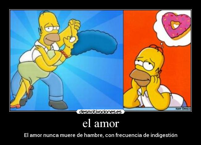el amor -