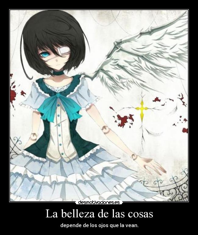 La belleza de las cosas -