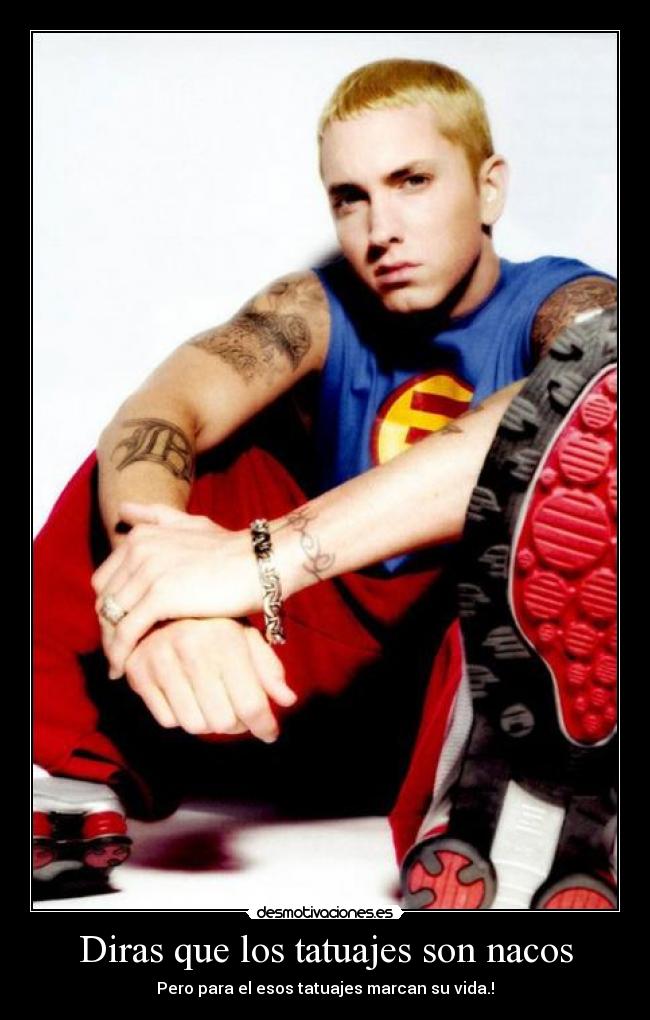Diras que los tatuajes son nacos - Pero para el esos tatuajes marcan su vida.!
