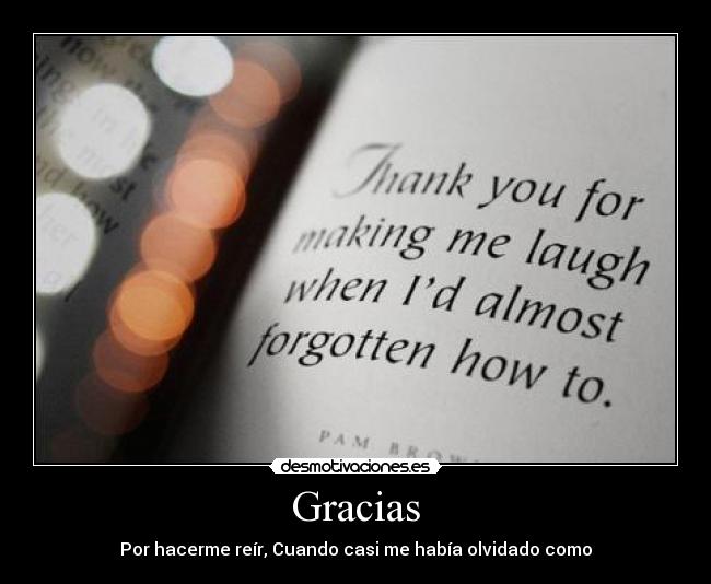 Gracias -