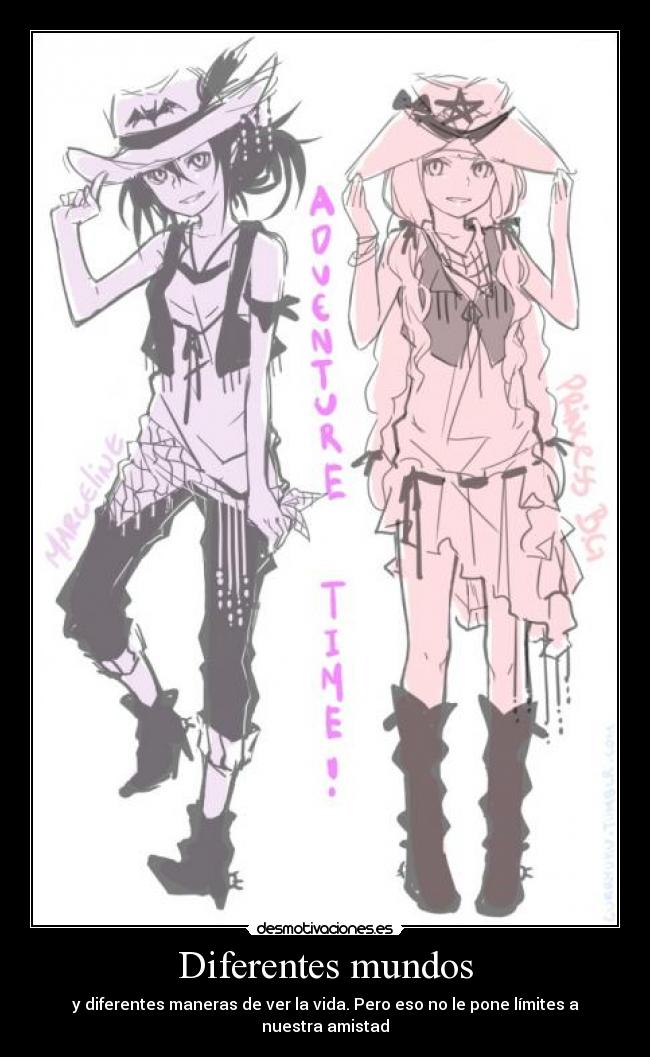 carteles adventure time anime desmotivaciones