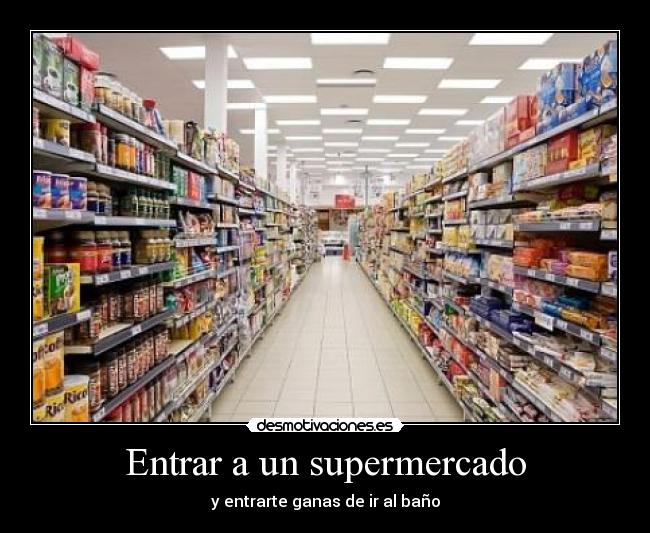 carteles tipico supermercado desmotivaciones