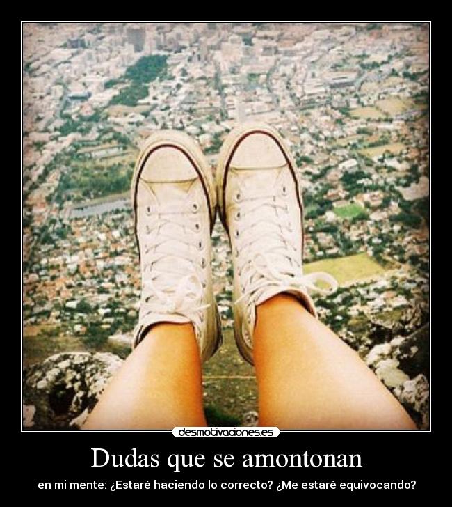 Dudas que se amontonan - 
